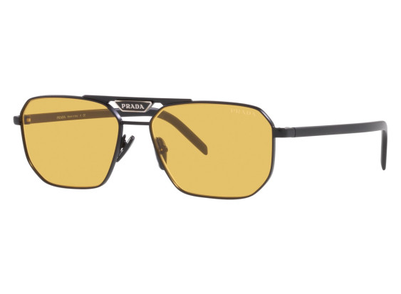 Prada PR58YS 1BO0B7 Matte Black/Yellow