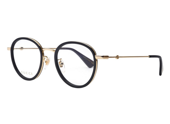Gucci GG0608OK 001 Black/Gold 49mm