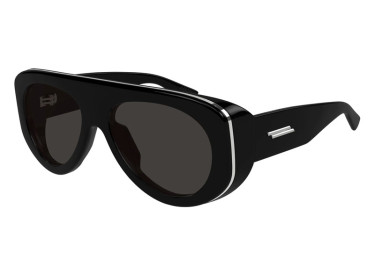 Bottega Veneta BV1362S 001 Shiny Black/Grey