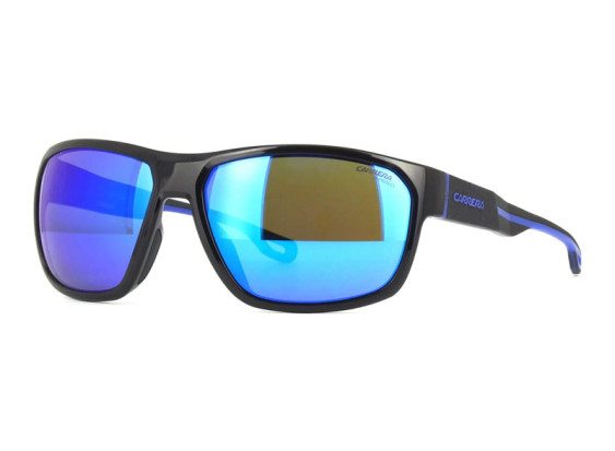 Carrera CARRERA 4018/S 0D51 Z0 Black/Blue/Blue Mirror
