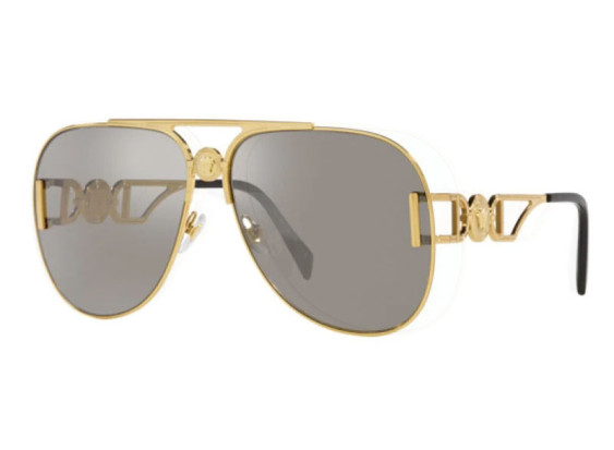 Versace VE2255 10026G Gold/Light Grey Mirror Silver