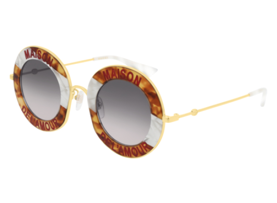 Gucci GG0113S 010 Havana/Grey