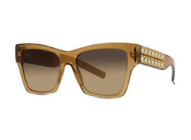 Givenchy GV40076I 57B Transparent Beige/Brown Gradient