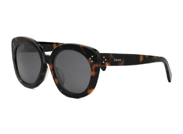 Celine CL40295F 52A Dark Havana/Smoke