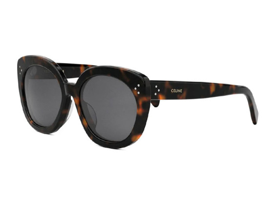 Celine CL40295F 52A Dark Havana/Smoke