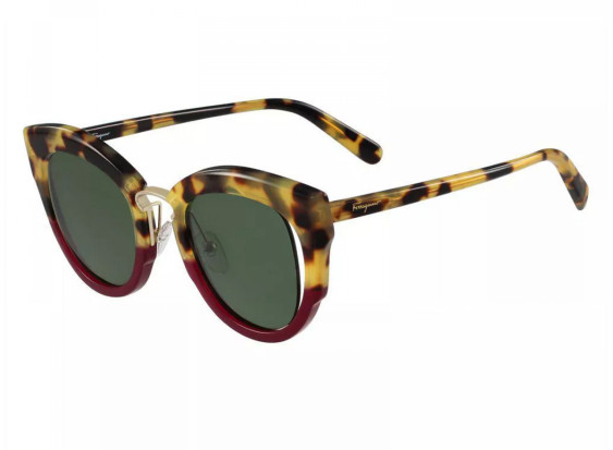 Salvatore Ferragamo SF830S 283 Tortoise/Green