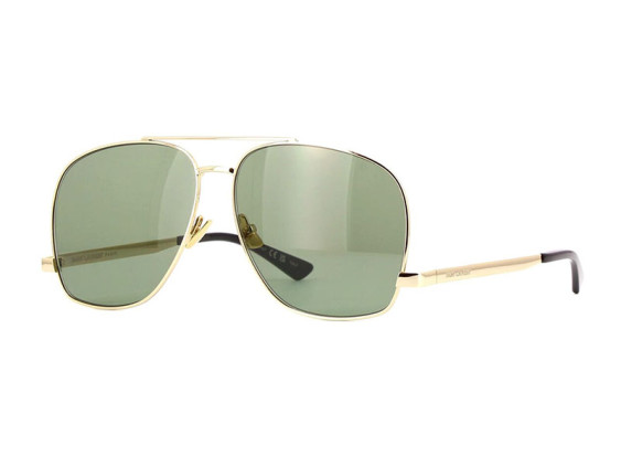Saint Laurent SL653 LEON 003 Gold/Green