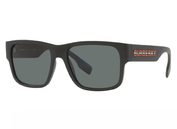 Burberry BE4358 346481 Black/Dark Grey Polarized