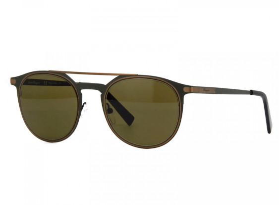 Salvatore Ferragamo SF186S 328 Green/Brown