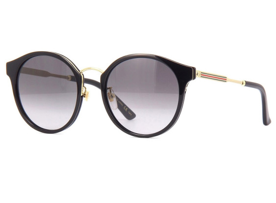 Gucci GG0588SK 001 Black Gold/Grey