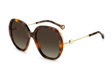Carolina Herrera CH 0019/S 005L HA Havana/Gold/Brown Gradient