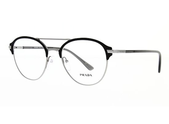 Prada PR61WV 02G1O1 Matte Black Gunmetal 51mm