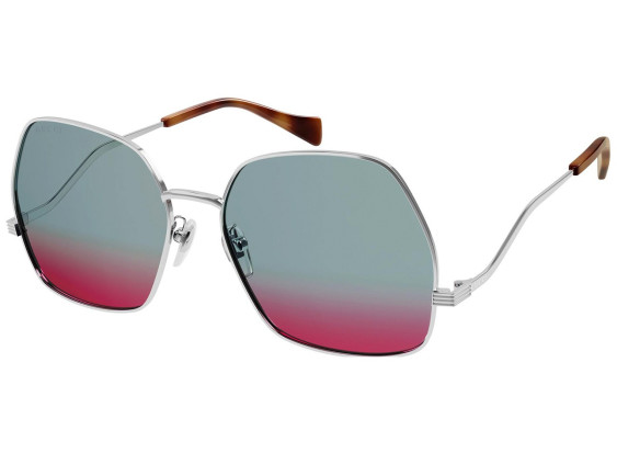 Gucci GG0972S 004 Silver/Blue