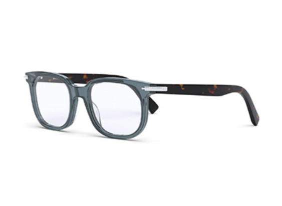 Dior DIORBLACKSUITO S6I 3900 Transparent Blue/Dark Havana 55mm