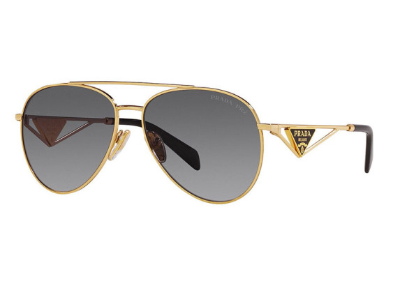 Prada PR73ZS 5AK5W1 Gold/Grey Gradient Polar 61mm