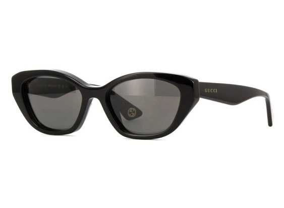 Gucci GG1638S 001 Black/Smoke/Blue AR