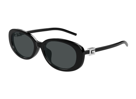 Gucci GG1684SA 002 Shiny Black/Grey