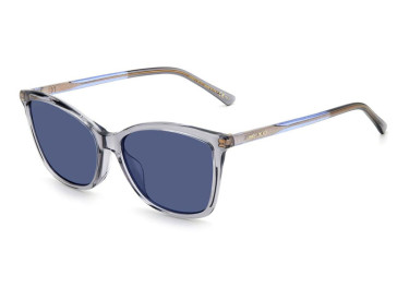 Jimmy Choo BA/G/S 0KB7 Transparent Grey/Blue