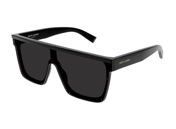 Saint Laurent SL607 001 Shiny Black/Black