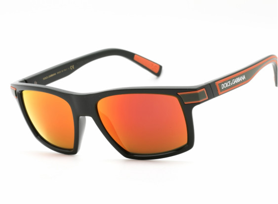 Dolce & Gabbana DG6160 33296Q Green  / Brown Mirror Orange
