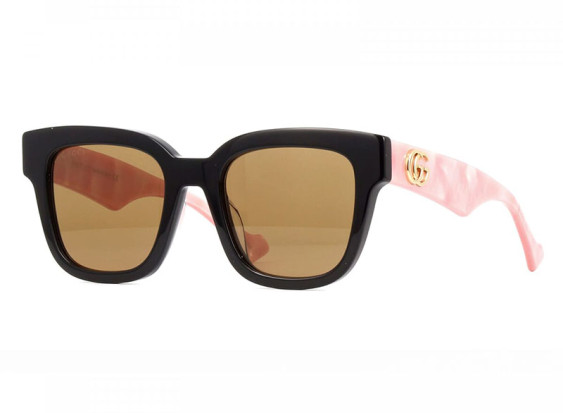 Gucci GG0998S 005 Black/Pink/Brown