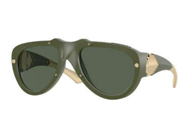 Burberry BE4433U 413871 Green Rubber/Dark Green