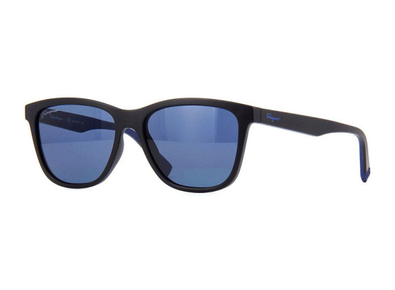 Salvatore Ferragamo SF998S 002 Matte Black/Blue