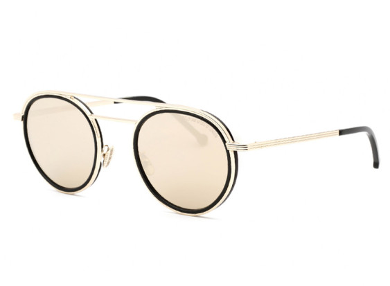 Cutler and Gross CG1270V2S 003 Silver Black/Brown Gold Mirror