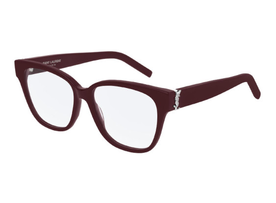Saint Laurent SLM33 006 Burgundy 53mm