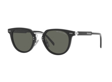Prada PR17YS 1AB03R Black/Green Polarized