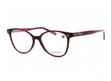 Salvatore Ferragamo SF2948 612 Transparent Wine/Burgundy 54mm