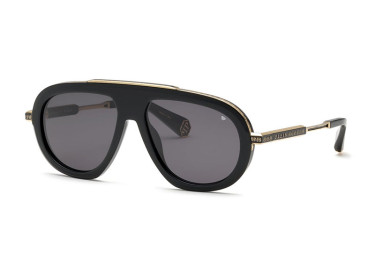 Philipp Plein SPP151M 0700 Shiny Black/Gold/Grey