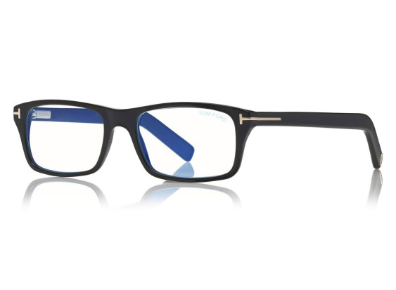 Tom Ford FT5663-B 001 Shiny Black 53mm