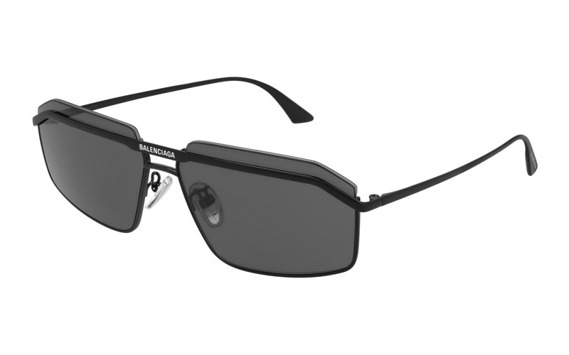 Balenciaga BB0139S 001 Black/Grey