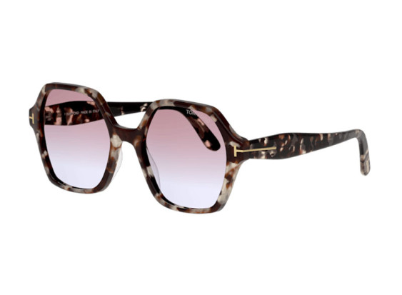 Tom Ford FT1032-F 55Z Coloured Havana/Purple Gradient
