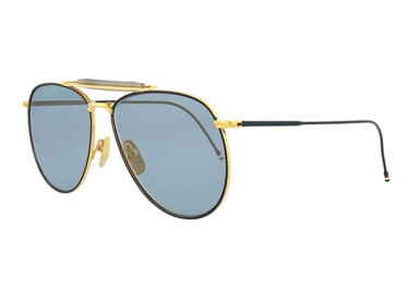 Thom Browne TB015LTD NVYGLD62 Gold/Black/Blue