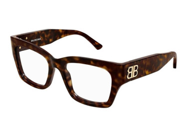 Balenciaga BB0325O 007 Havana 54mm