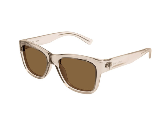 Saint Laurent SL674 005 Transparent Beige/Brown