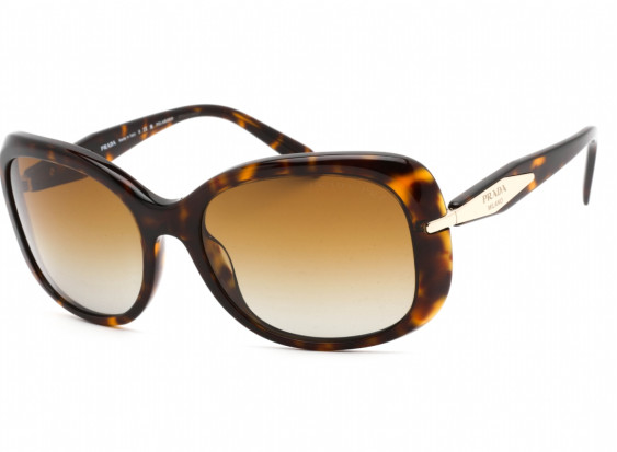 Prada PR04ZS 2AU6E1 Dark Havana /Brown Gradient