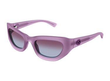 Gucci GG1784S 004 Matte Milky Lilac/Violet Gradient