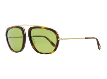 Tom Ford FT0453 52N Dark Havana/Gold/Green