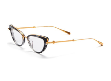 Valentino V-DAYDREAM VLX-123A Black Swirl/Gold 51mm