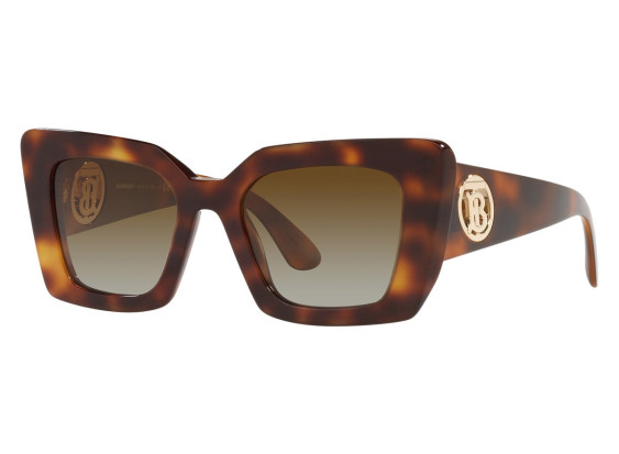 Burberry BE4344F 3316T5 Light Brown/Brown Gradient Polarized