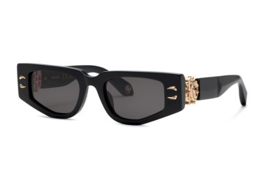 Roberto Cavalli SRC057M 0700 Shiny Black/Grey