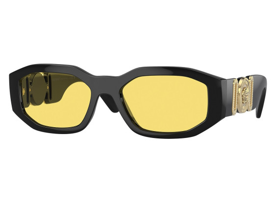 Versace VE4361 GB1/85 Solid Black/Yellow