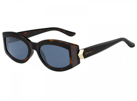 Jimmy Choo ROBYN/S 086KU Dark Havana/Blue