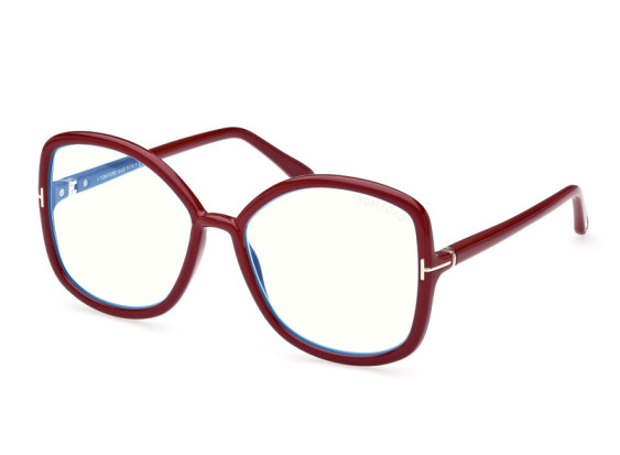 Tom Ford FT5845-B 074 Bordeaux Blue Light Block 56mm