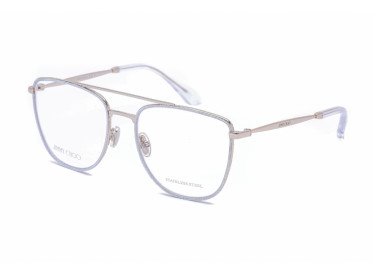 Jimmy Choo JC250 0MXV 00 Silver Glitter Pearl  53mm