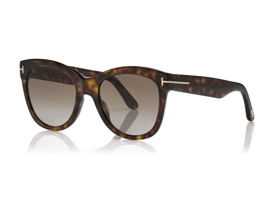 Tom Ford FT0870 52H Dark Havana/Polarized Brown