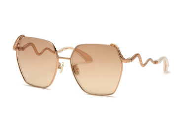 Roberto Cavalli SRC035M 8FCG Shiny Copper Gold/Brown Gradient